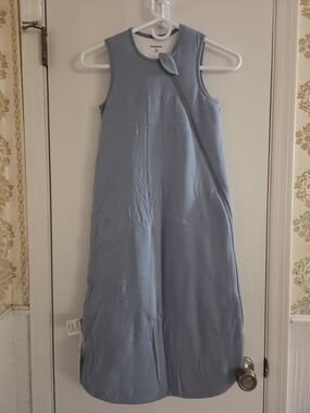 Blue Toddler Sleep Sack - Sleeveless Wearable Blanket